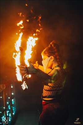 illustration partagée par Penelope pour l’activité cracheur de feu dans la Saône et Loire